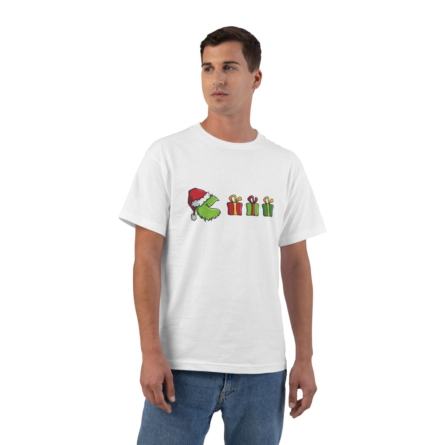 Grinch Hands Forming Heart T-Shirt — Cute Dr. Seuss Holiday Love Tee