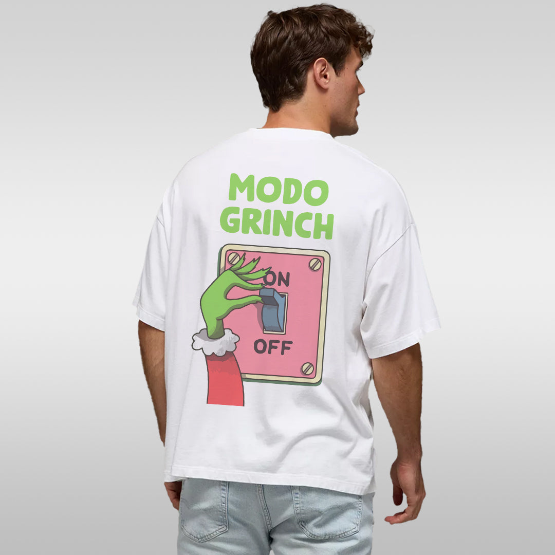 Grinch Mode T-Shirt — "Modo Grinch" On/Off Graphic Tee