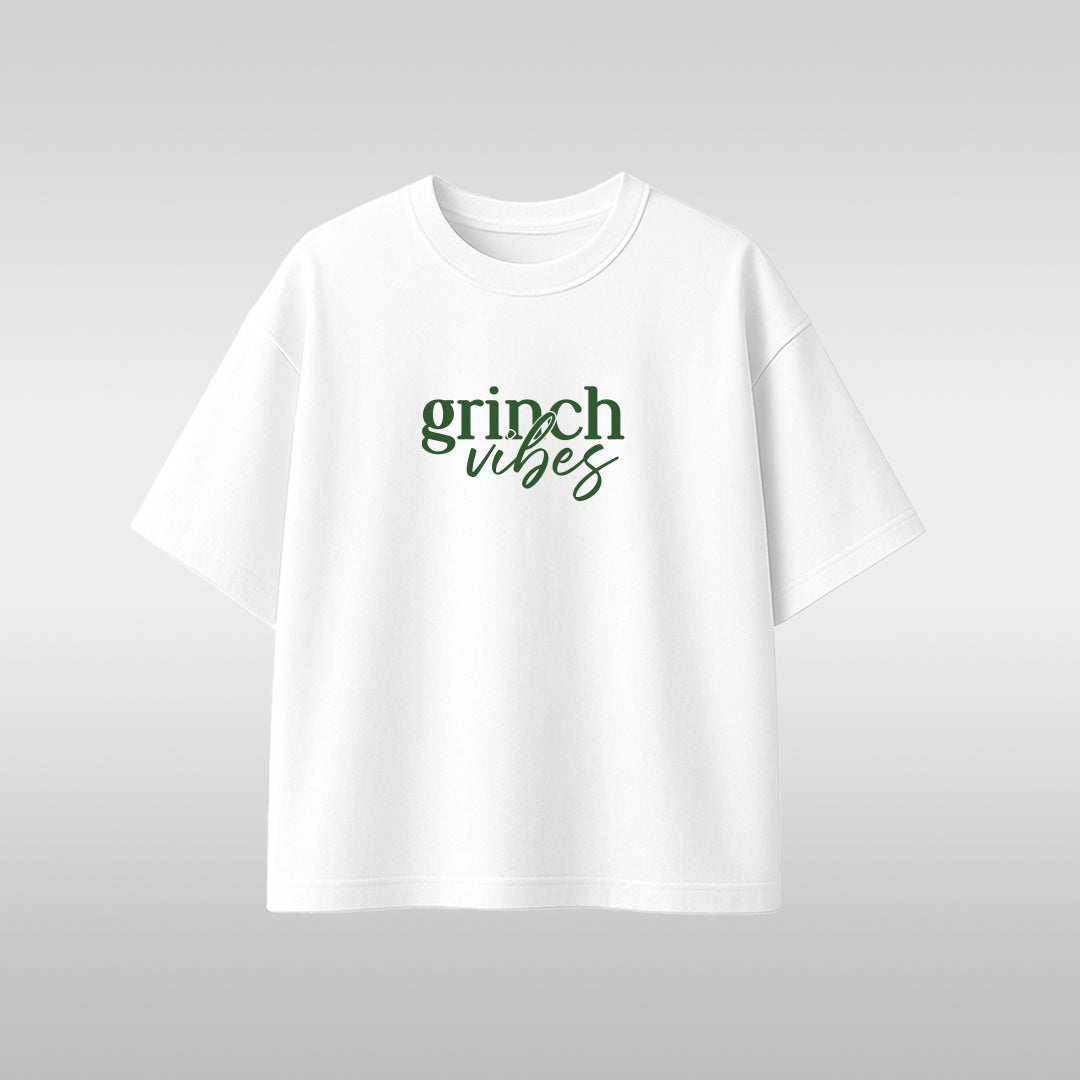 Grinch Vibes T-Shirt — Festive Grinch Design Holiday Tee