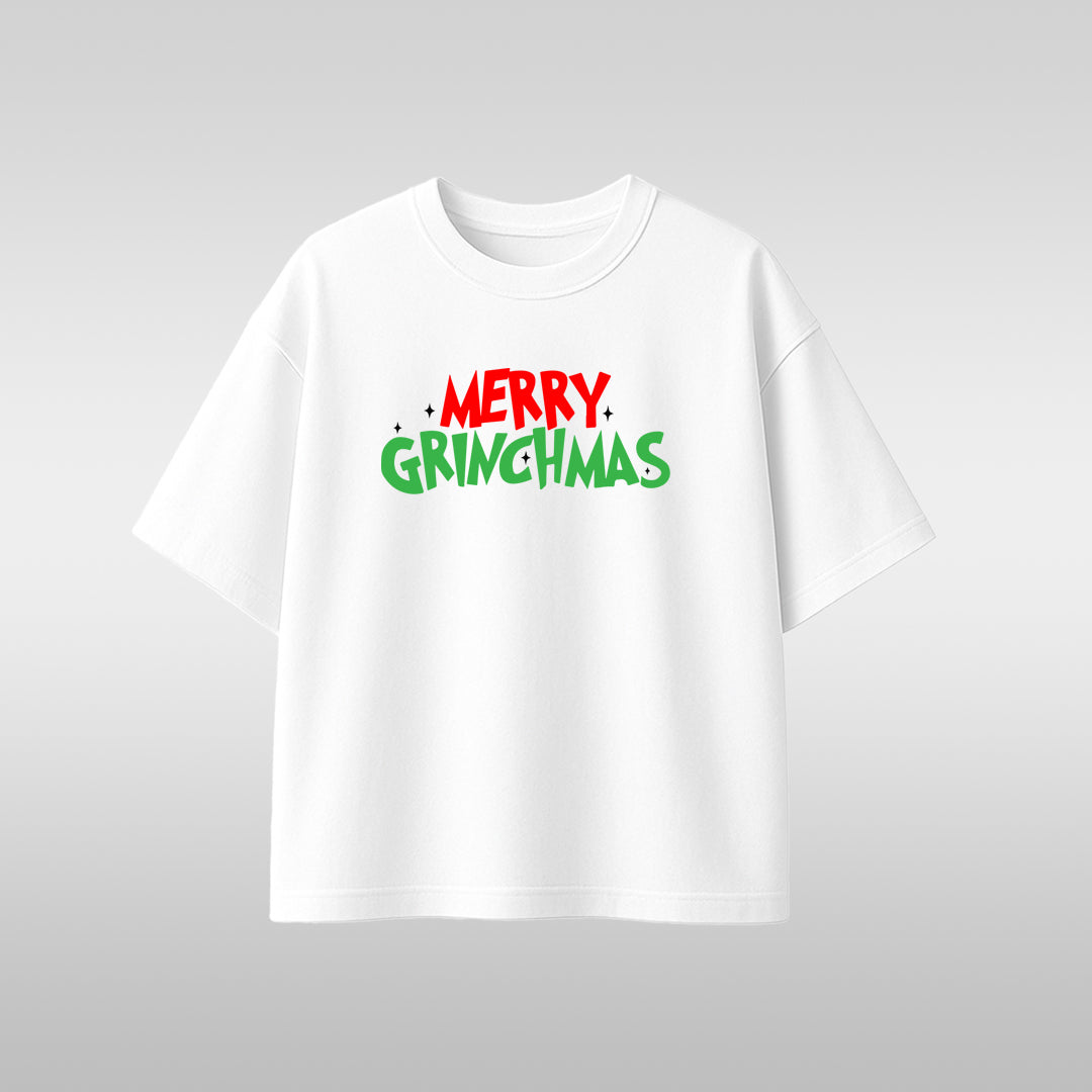 Merry Grinchmas T‑Shirt — Funny Christmas Holiday Graphic Tee