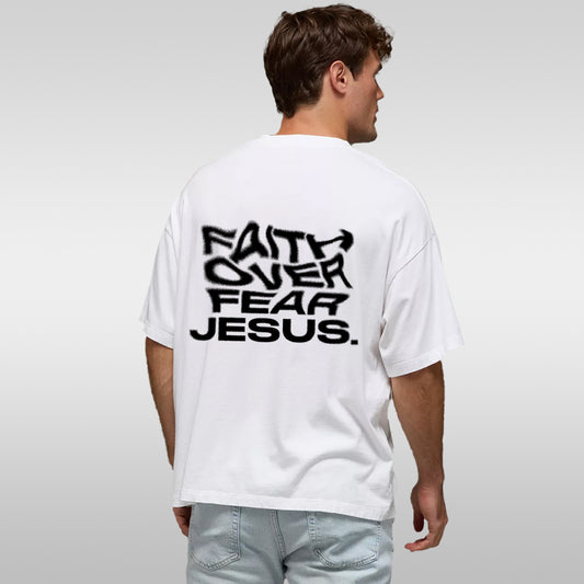 Faith Over Fear T-Shirt — Christian Graphic Tee