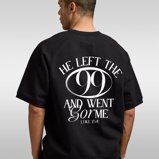 'He Left the 99 and Went For Me' Beefy-T® T-Shirt