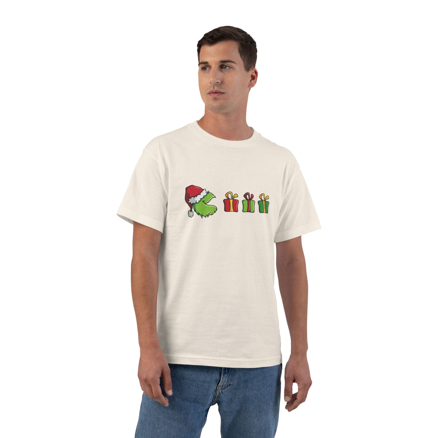 Grinch Hands Forming Heart T-Shirt — Cute Dr. Seuss Holiday Love Tee