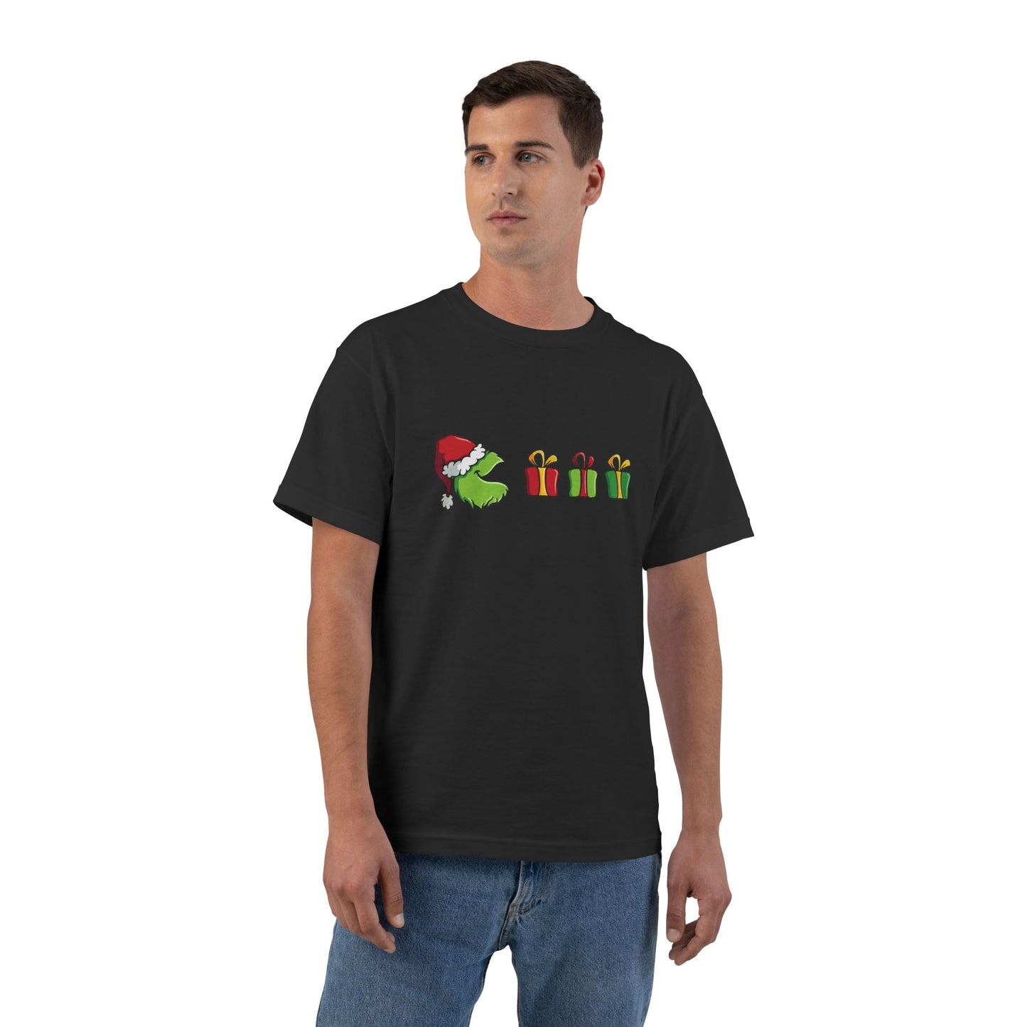 Grinch Hands Forming Heart T-Shirt — Cute Dr. Seuss Holiday Love Tee